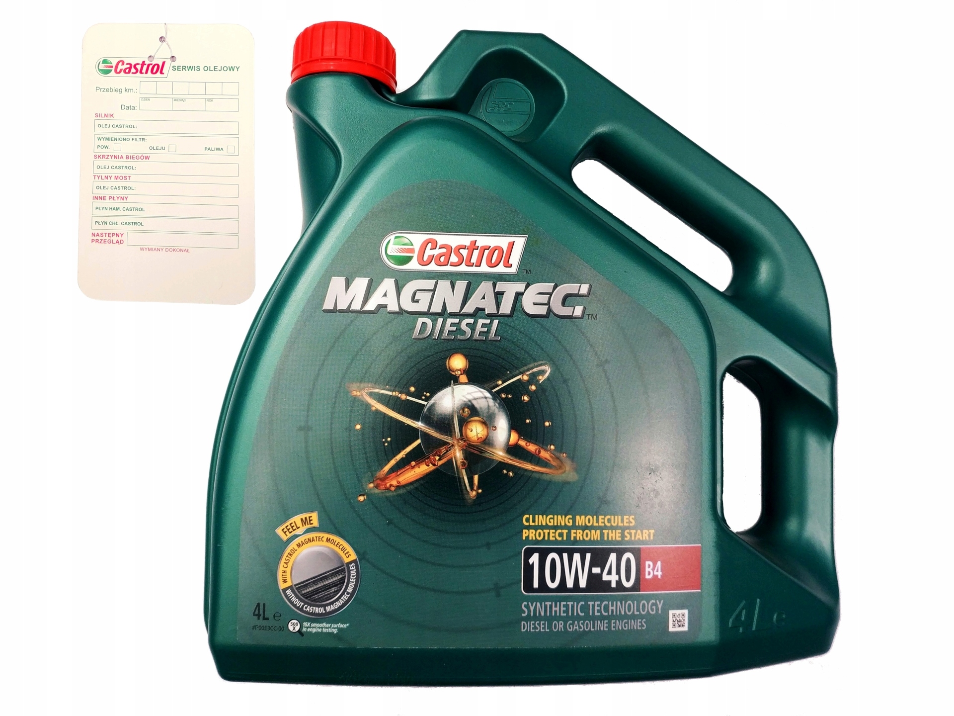

Castrol 10W40 Magnatec 4L Diesel Oryginalny+gratis