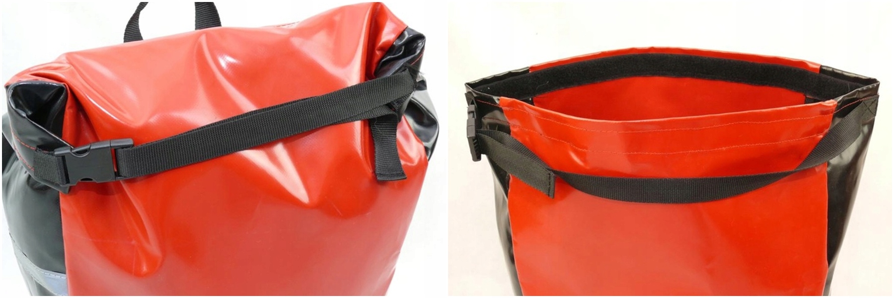 KOMPLET 2 x SAKWA TORBA ROWEROWA BAGAŻNIK 60L Rodzaj tylna