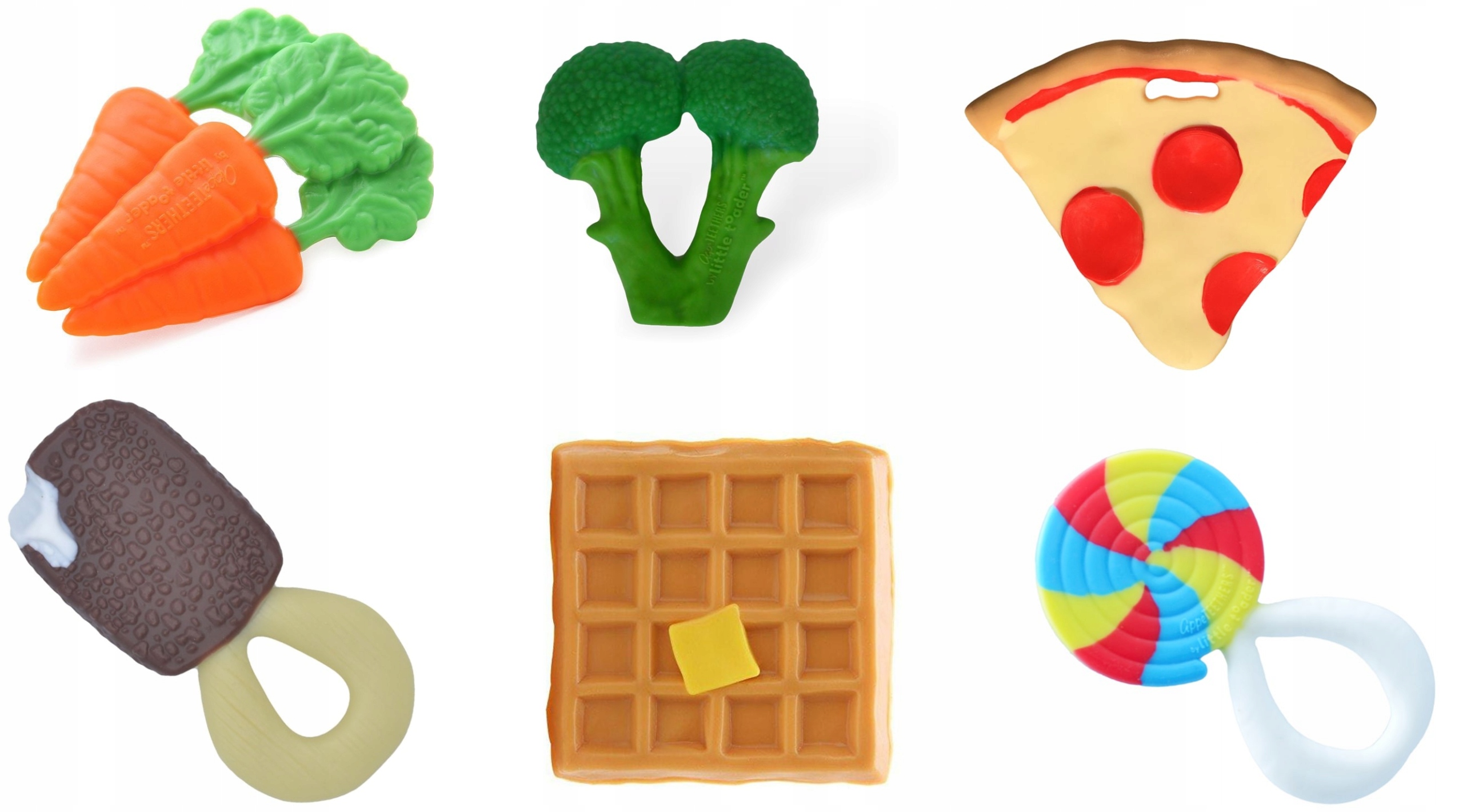 LITTLE TOADER GRYZAK DLA NIEMOWLĄT ZĄBKOWANIE ECO Marka inna