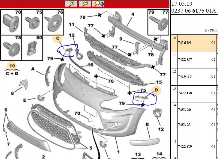 Citroen C3 Ds3 10- Ślizg Mocowanie Zderzaka Przód Za 148,50 Zł Z Suchy Las - Allegro.pl - (8273238902)