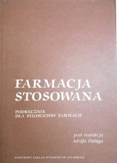 Farmacja stosowana Fiebig Adolf