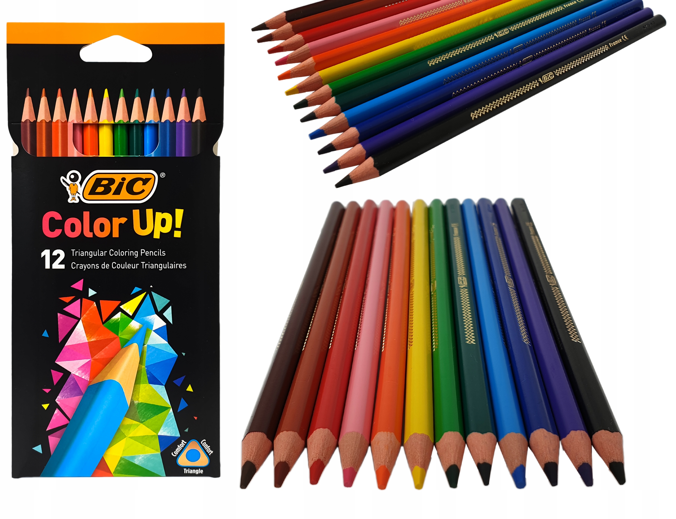 KREDKI BIC EVOLUTION COLOR UP 12KOL 9157
