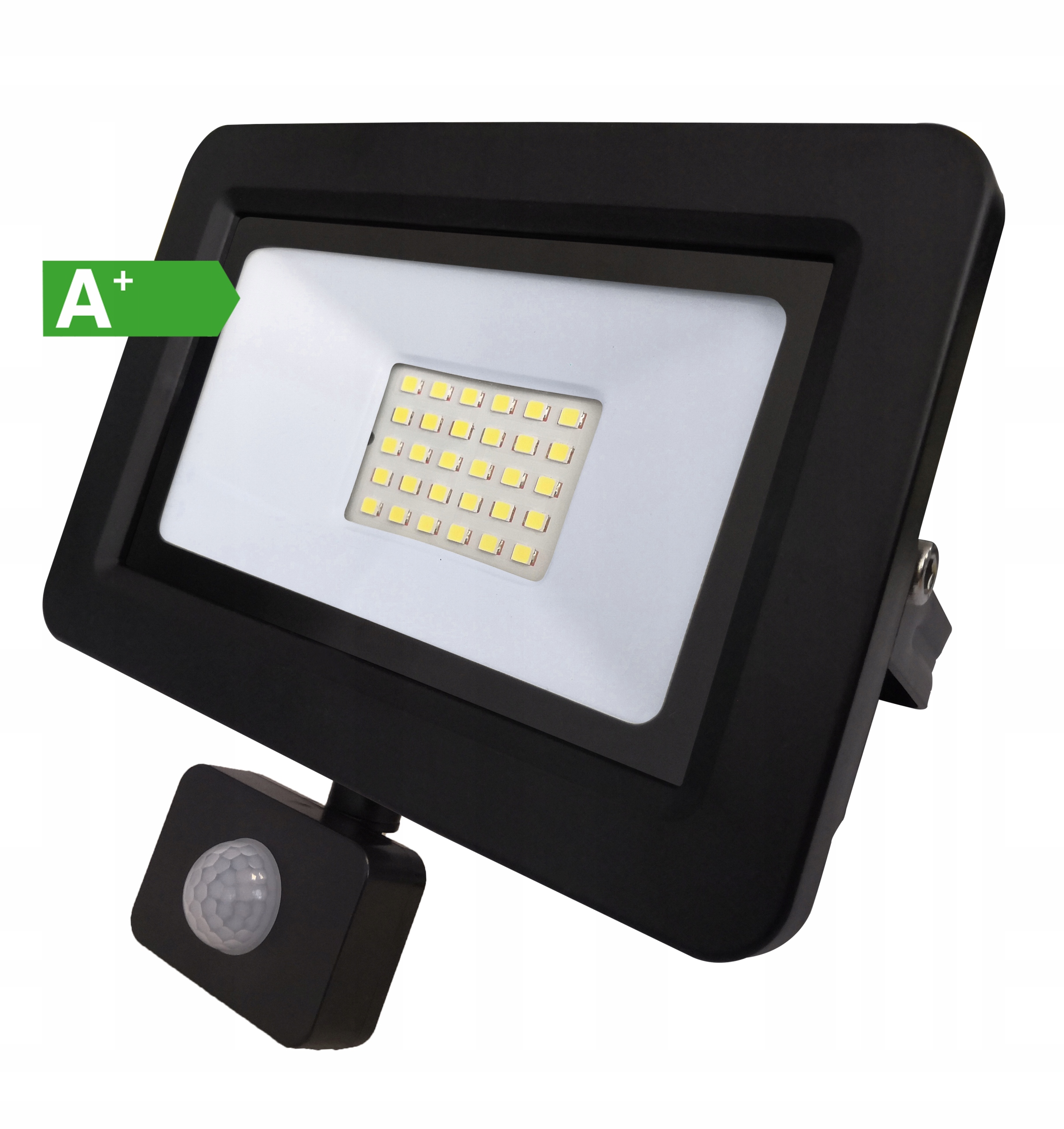 Naświetlacz LED 30W z czujnikiem ruchu CW Klasa efektywności energetycznej C