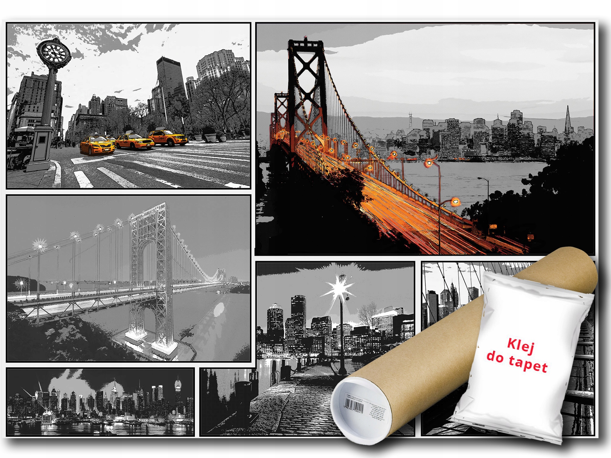 Fototapeta Komiks Město 15C V4 254x184 F10675