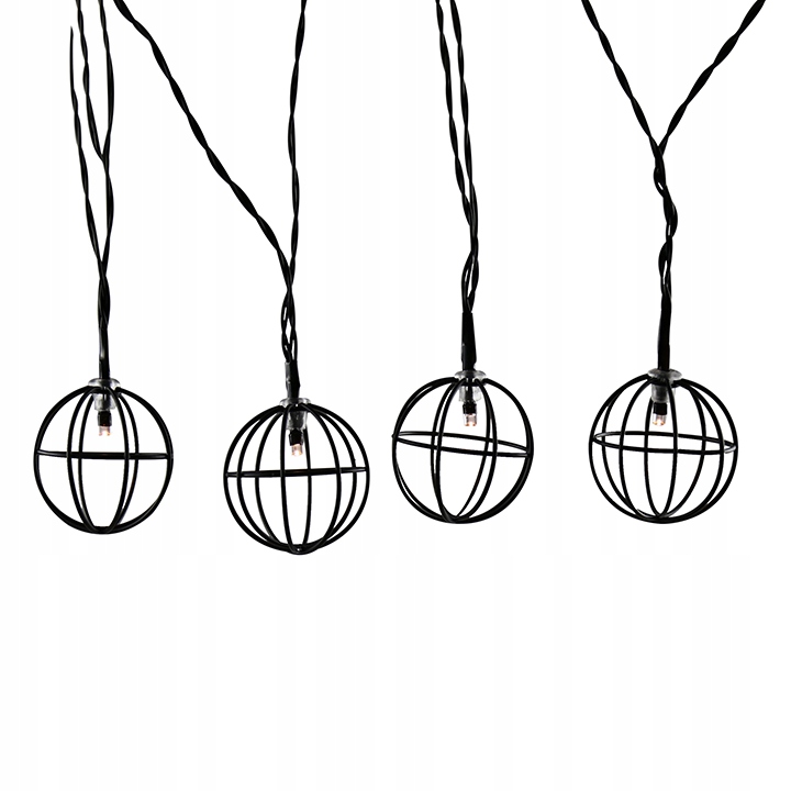 Lampki LED GIRLANDA LOFT SKANDI Żarówki BATERIE