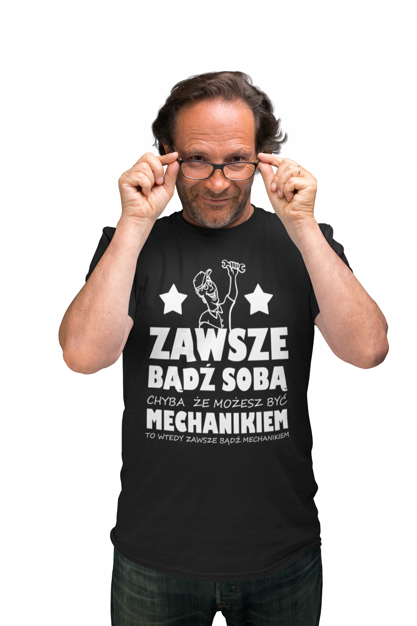 

Śmieszna Bluzka Tshirt Najlepszy Mechanik Prezent