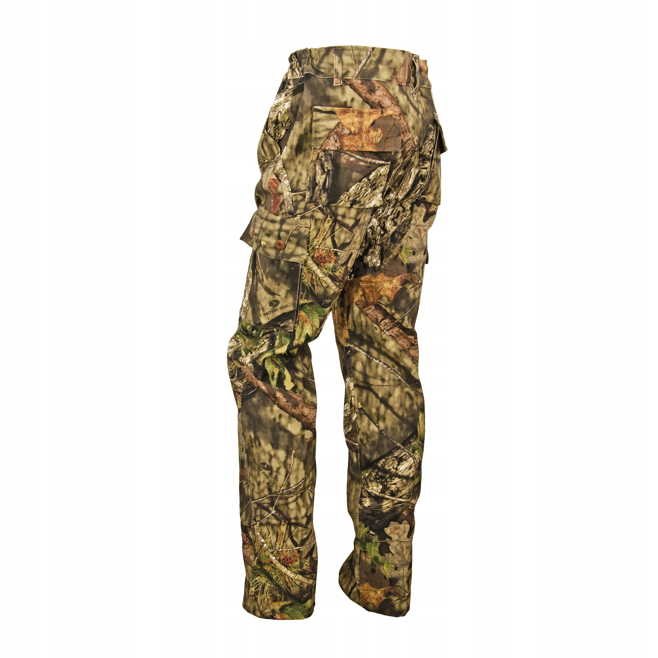 Myśliwskie spodnie ,mocna bawełna kamuflaż mossy