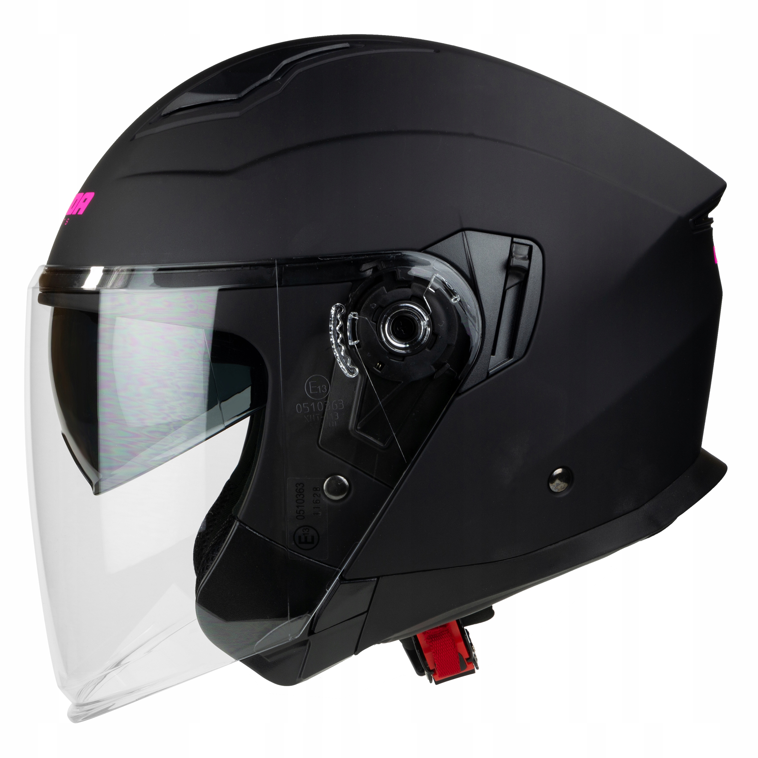 KASK MOTOCYKLOWY BEZSZCZĘKOWY BIG SZYBA CASSIDA S