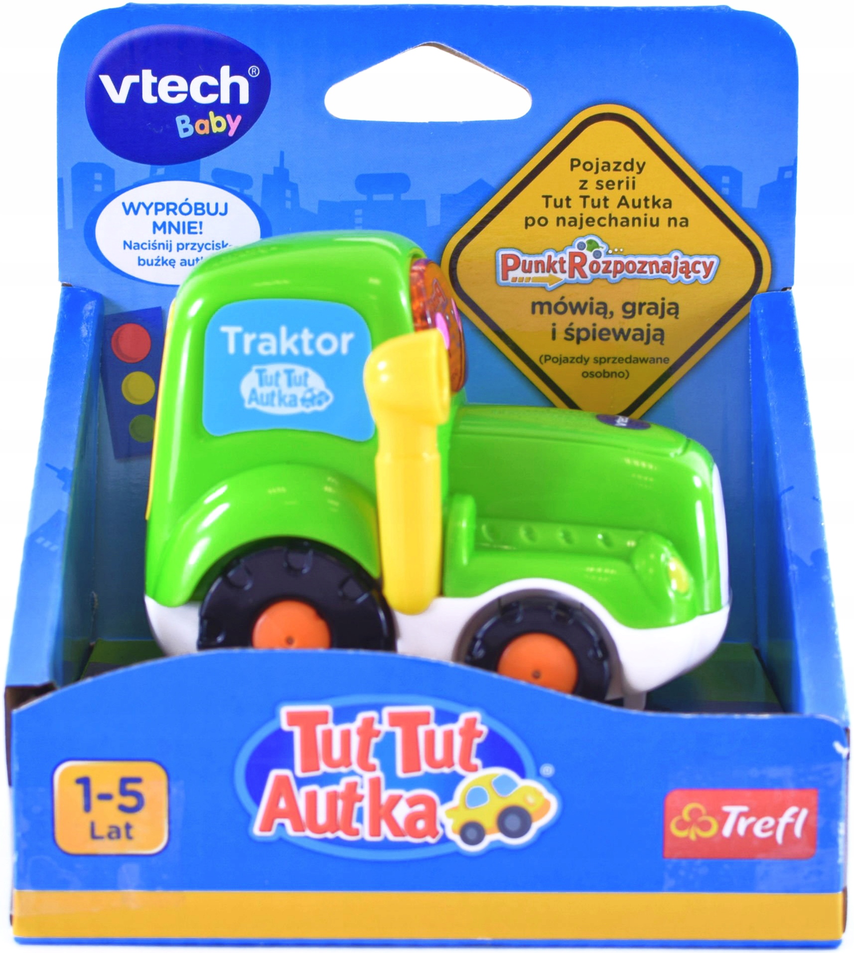 VTECH TUT TUT AUTKA TRAKTOR ŚWIATŁO MÓWI ŚPIEWA EAN (GTIN) 5900511605563