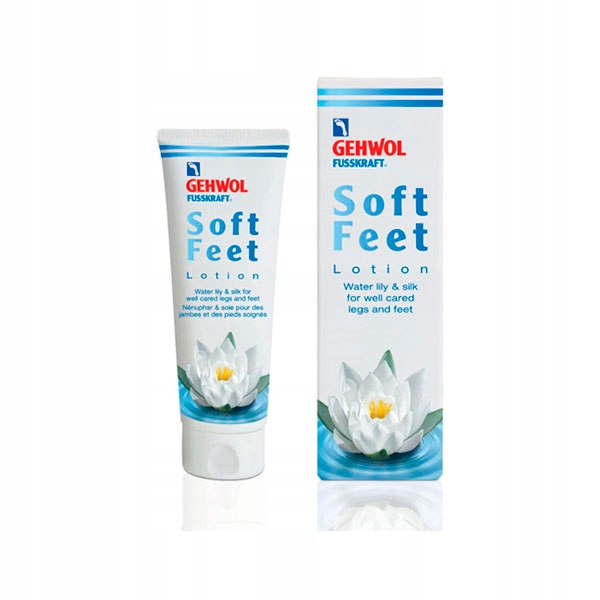 GEHWOL SOFT FEET LOTION Z LILIĄ WODNĄ DO STÓP 125M