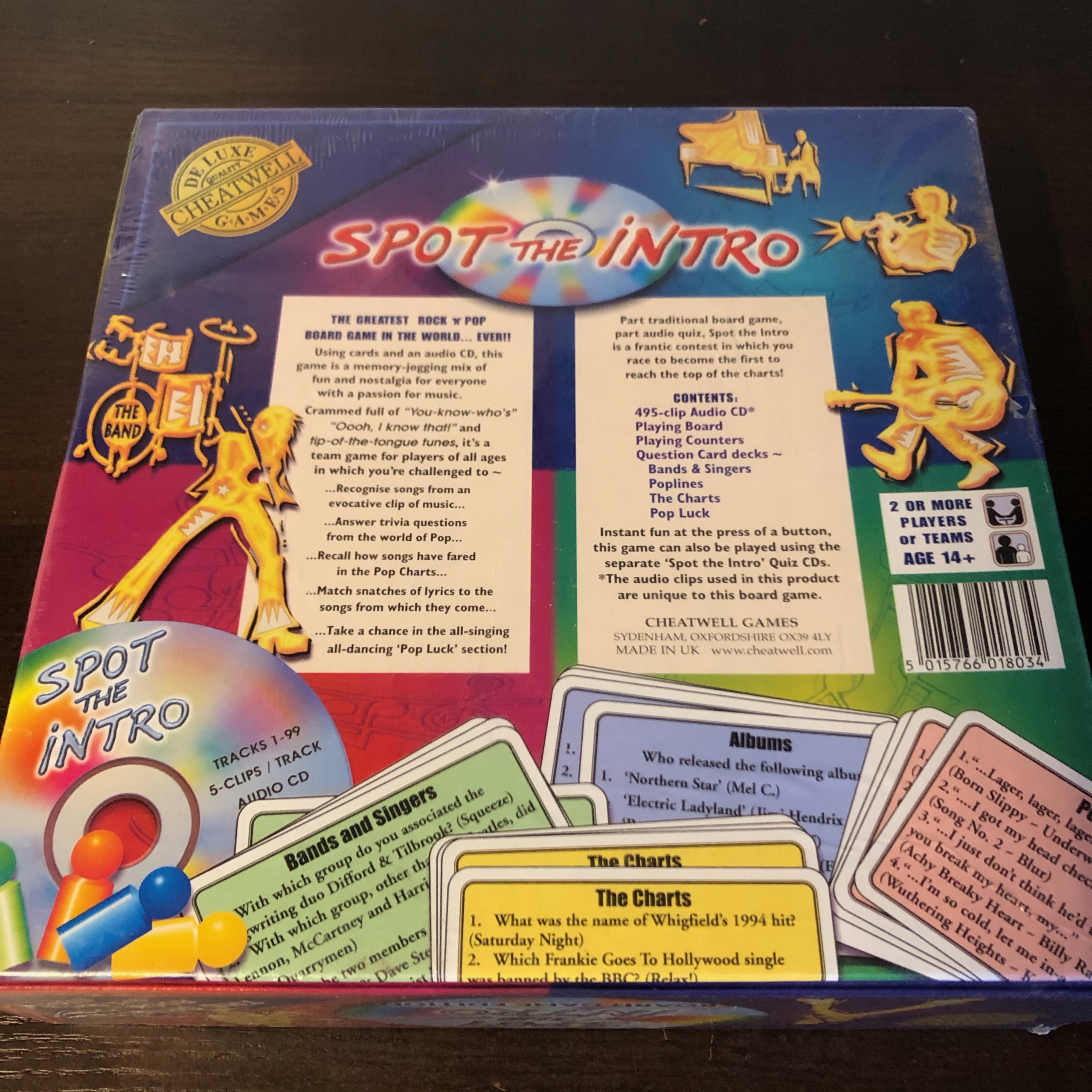 Gra SPOT THE INTRO BOARD GAME EDITION NOWA FOLIA Kod producenta 394