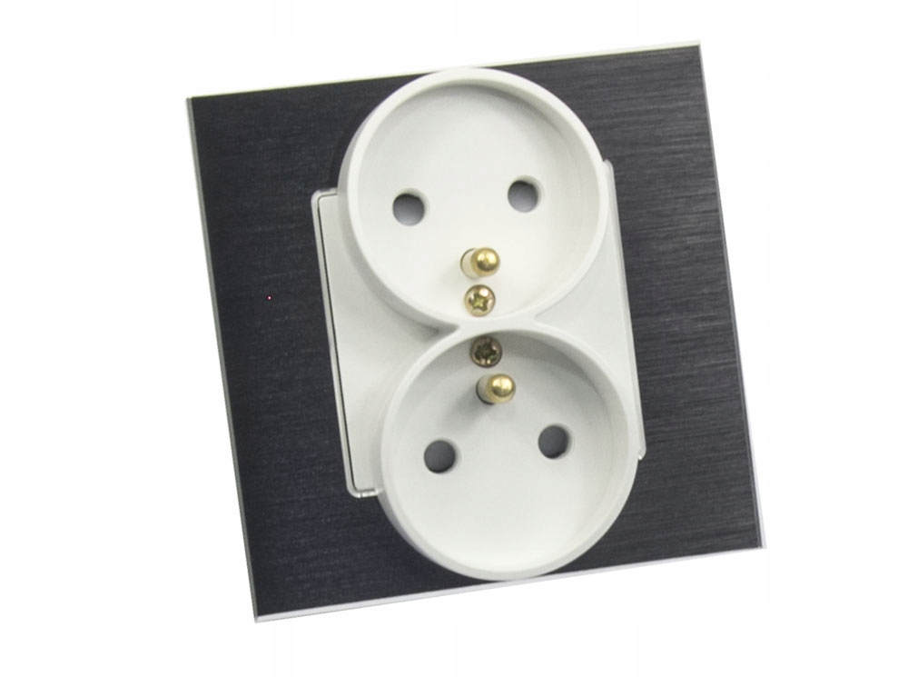 B-LINE GNIAZDO ELEKTRYCZNE SZKLANE SZKŁO PODWÓJNE Marka B-line