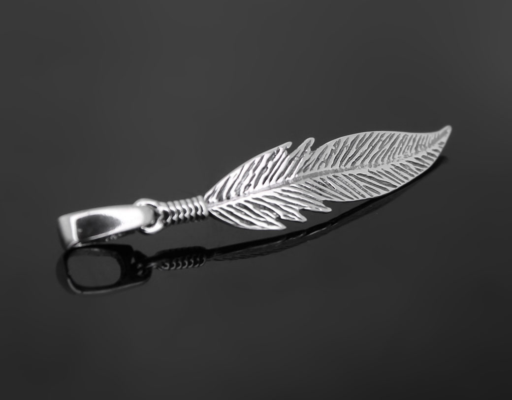 WISIOREK ZAWIESZKA PIÓRO PIÓRKO Z PIÓREM SREBRO925 Marka Gold Point