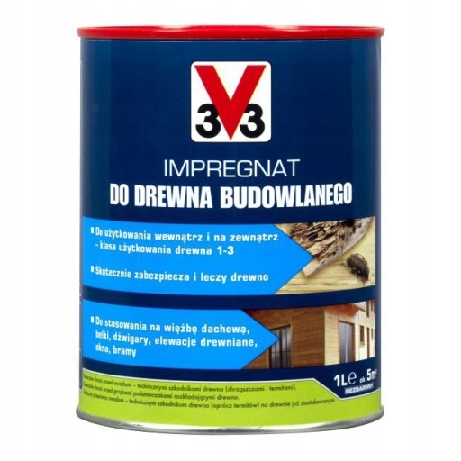 

3V3 Impregnat do drewna budowlanego 5L V33