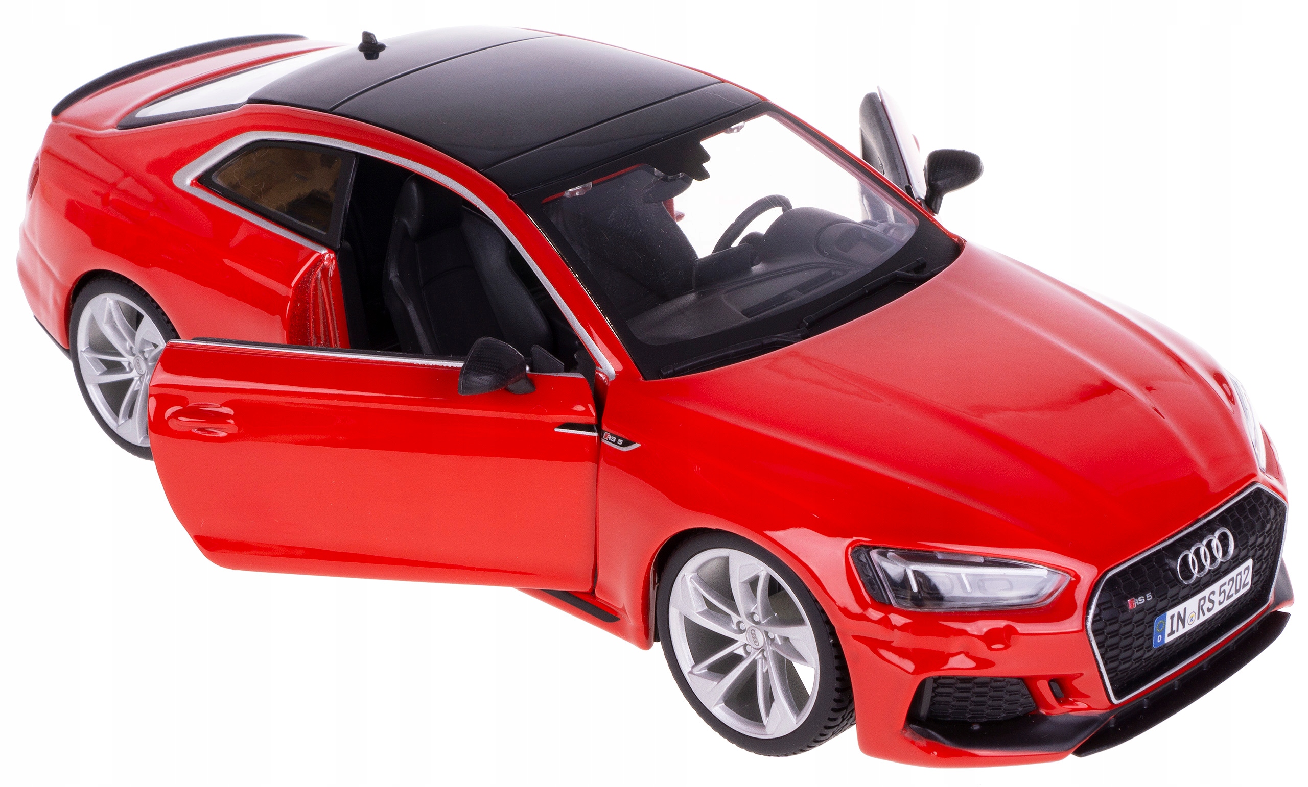 

Audi Rs 5 Model Metalowy Bburago 1:24 Czerwone New