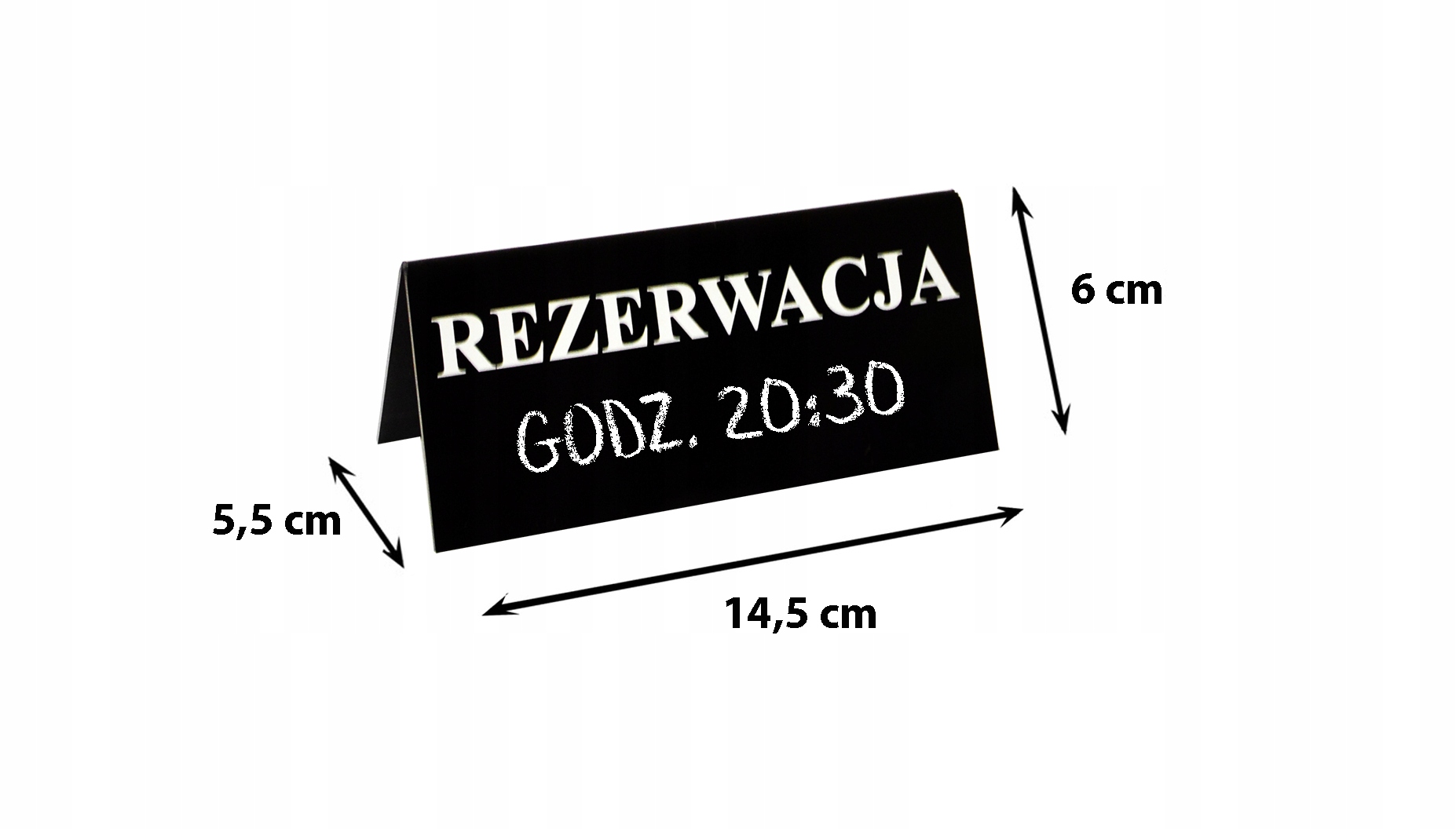 5 SZT - 1 SZT 13,98 NETTO REZERWACJA TABLICZKA DWUSTRONNA DO PISANIA Waga produktu z opakowaniem jednostkowym 1 kg