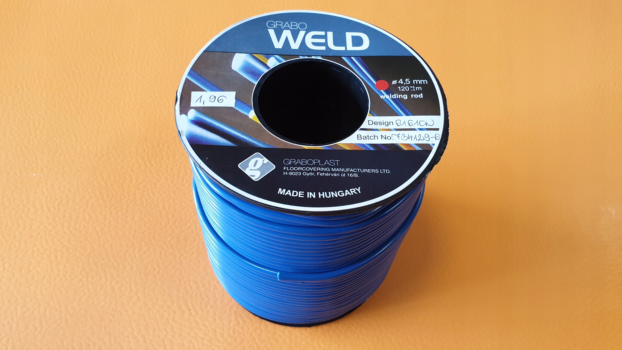 Sznur do spawania PCV niebieski Gerflor