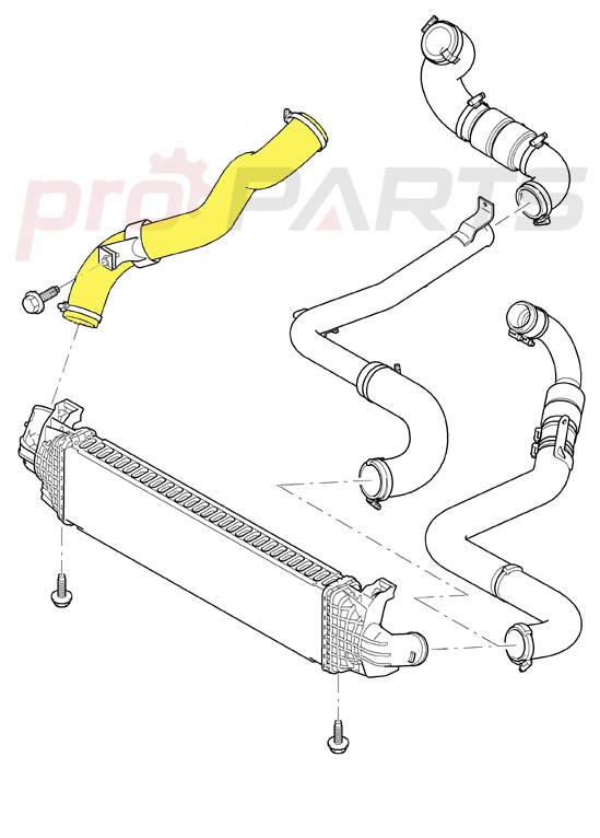PRZEWOD INTERCOOLERA FORD KUGA 2 0 TDCi 1525264 Engine Type Diesel