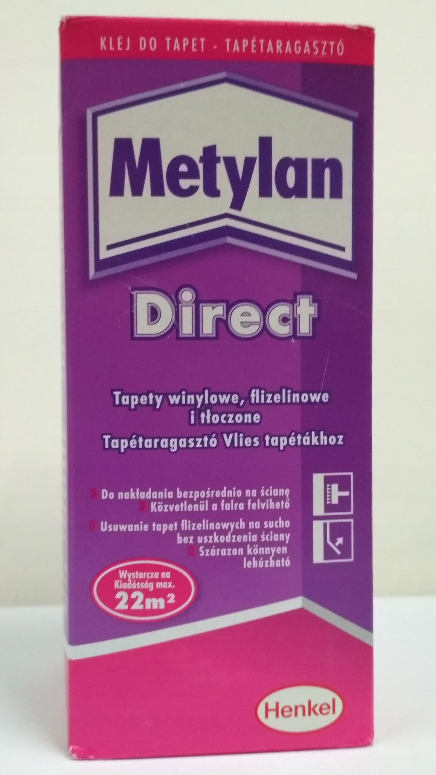 

Klej do tapet na fizelinie Metylan Direct 200g