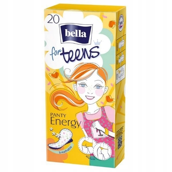 

Wkładki Bella for Teens Energy 20szt Cytrusy