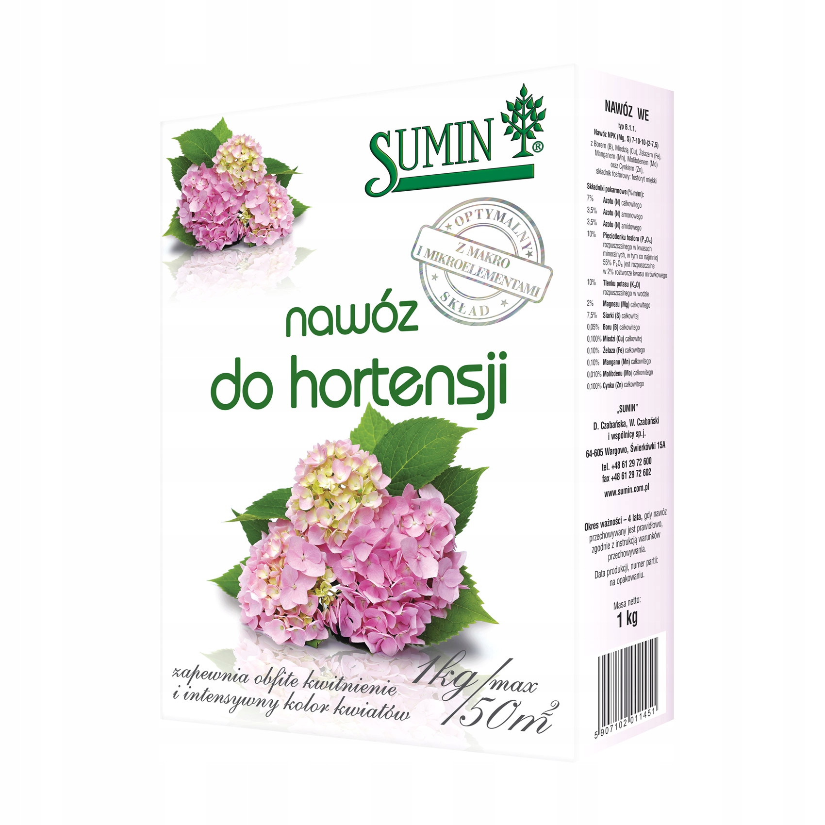 

Sumin Nawóz Do Hortensji 1KG