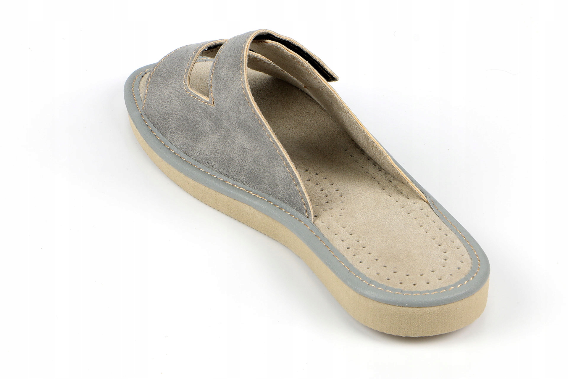 KLAPKI KAPCIE DAMSKIE SANDAŁ NA RZEPĘ PRODUCENT PL Wzór dominujący inny wzór