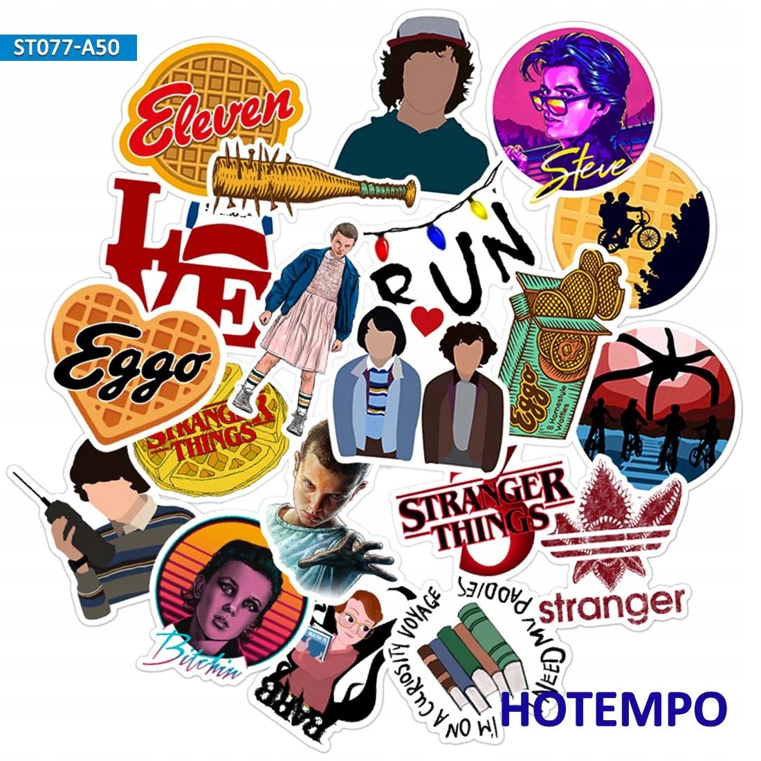 Naklejki Stranger Things Eleven Friends don't Lie Tematyka, motyw Stranger Things