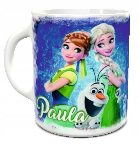 

Kubek imienny Frozen Kraina Lodu Anna Elsa