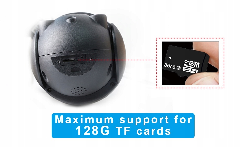 KAMERA OBROTOWA WIFI 8MPX 4K 3840x2160 Podgląd P2P Technologia IP