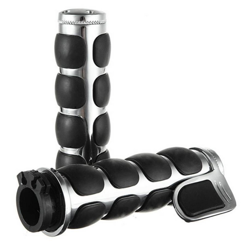 MANETKI CHROMOWANE METALOWE TEMPOMAT 22mm