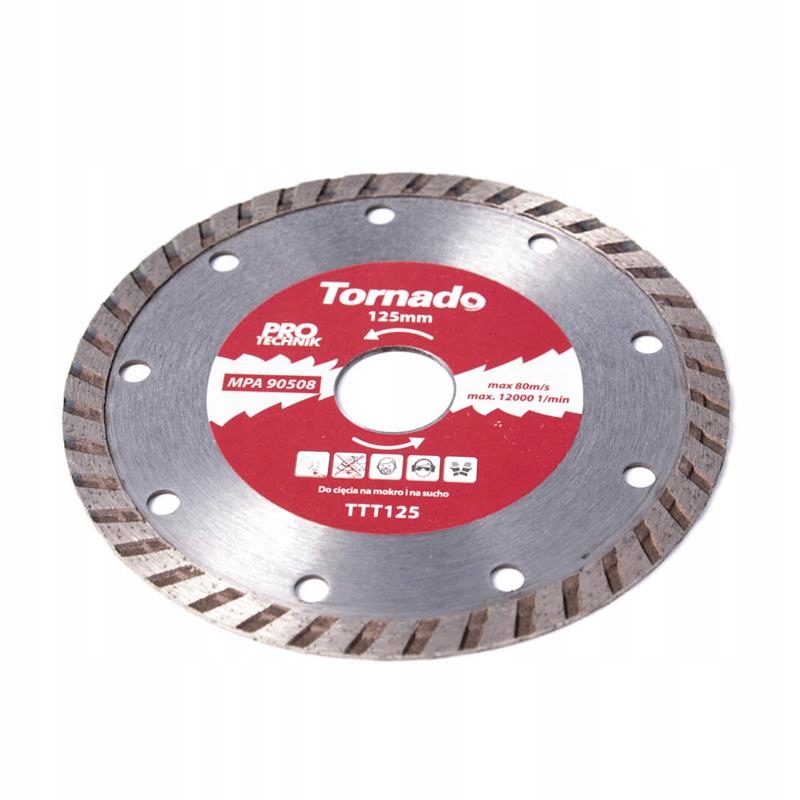 

Piła Tarczowa Diamentowa Tornado 230mm Sucho Mokro