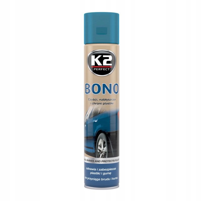 

K2 Bono Spray 300ML Czernidło Zderzak Plastik K150