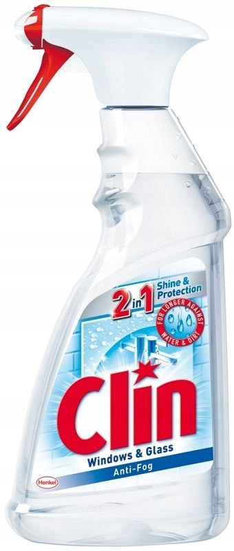 

Płyn Do Mycia Szyb Clin Antypara, Pompka, 500ML