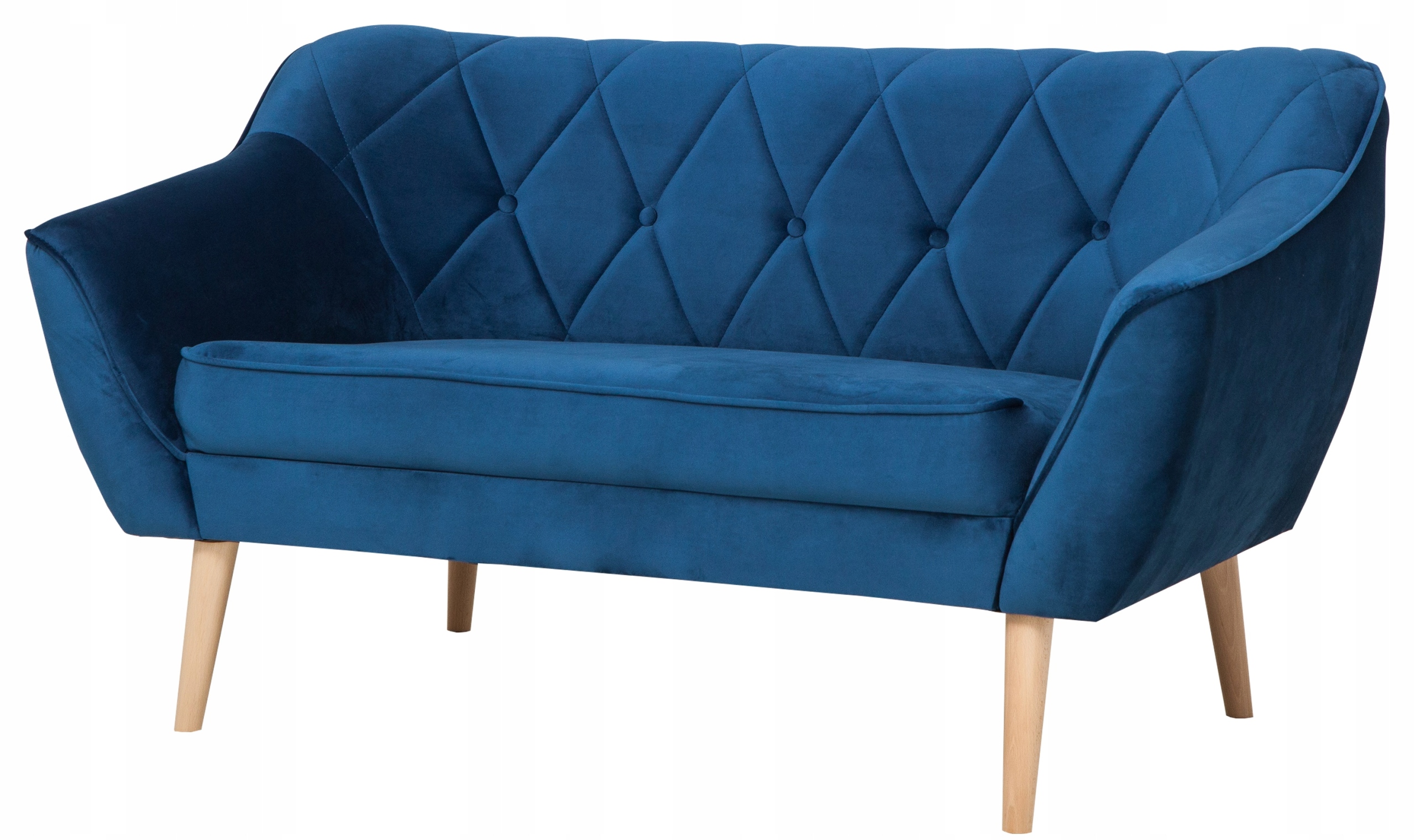 

Sofa w stylu skandynawskim Skand II tkanina welur