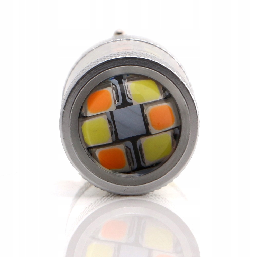 DUAL COLOR 42 LED 2835 P27/7W 3157 BIAŁY POMARAŃCZ Rodzaj LED