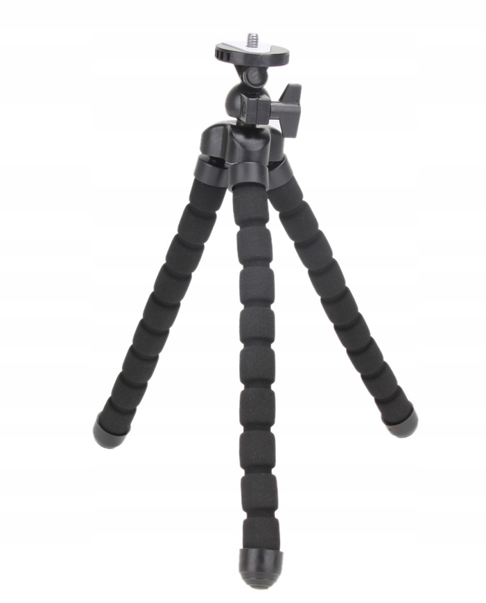 

Mini Giętki Statyw Fotograficzny Czarny L Do 1,2KG