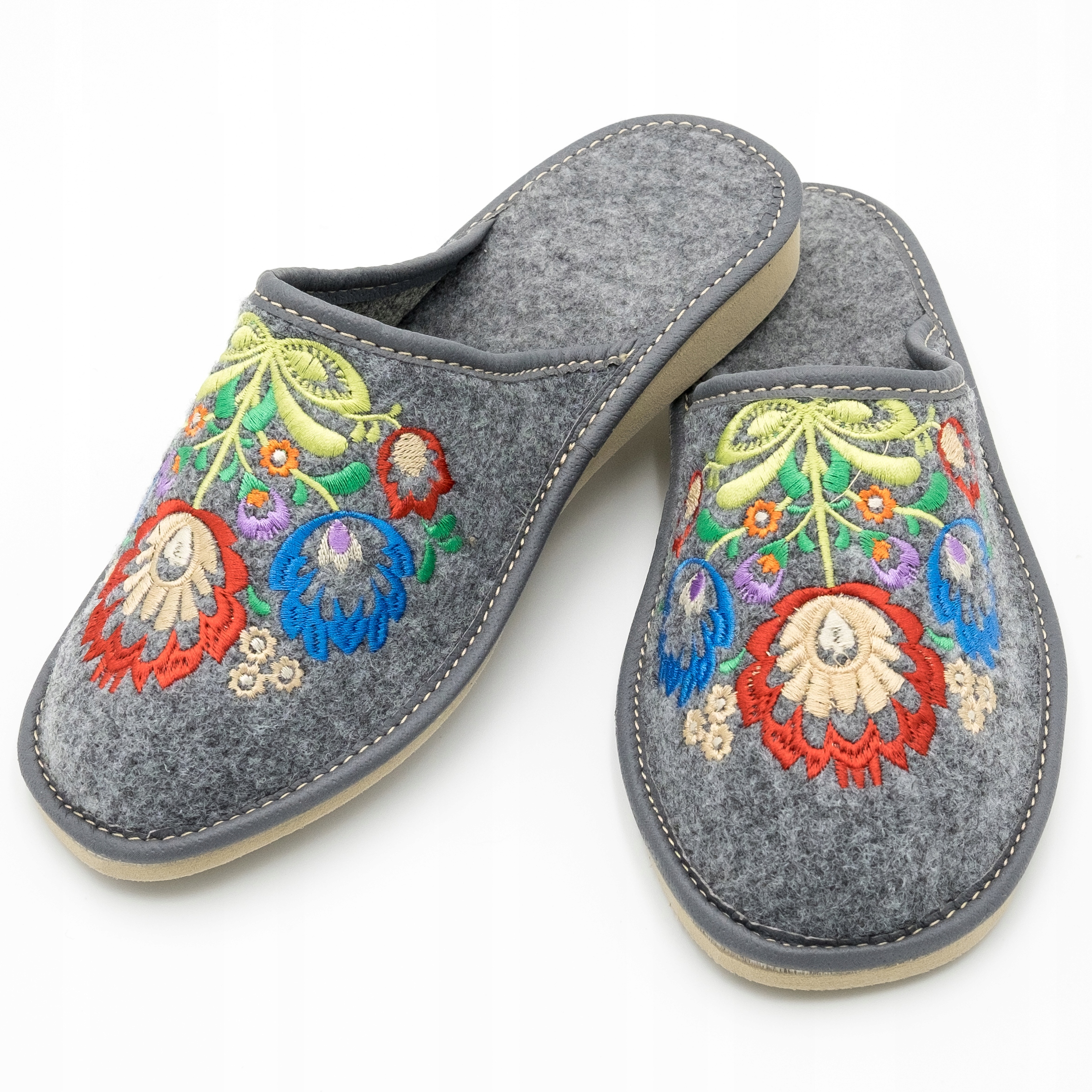 

Szare Pantofle Damskie roz.35