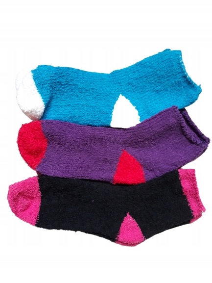 

Skarpety damskie ciepłe 3-PAK mix na Mikołaja