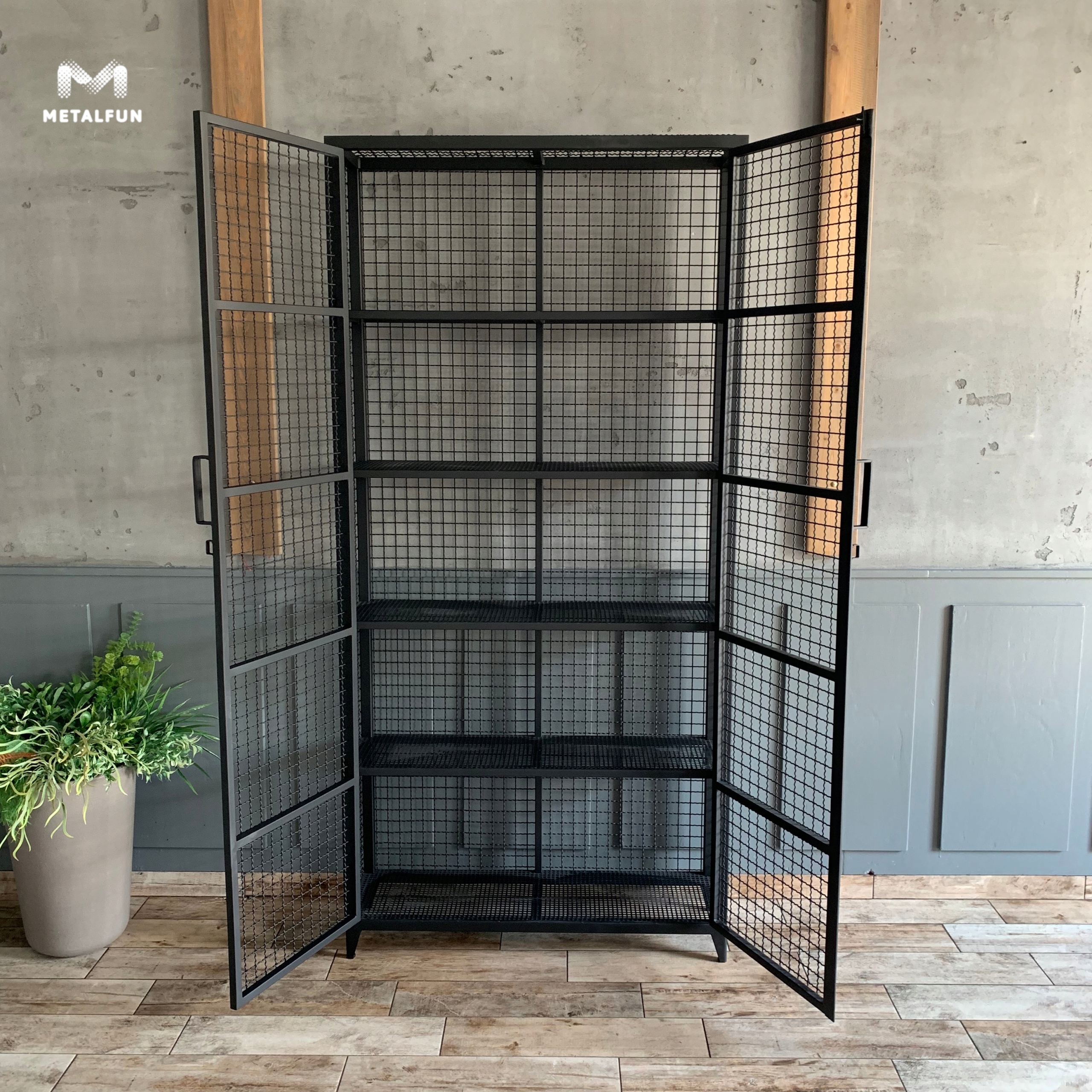 SZAFA METALOWA LOFT METALFUN KERAD 190x100x40 Kod producenta KERAD
