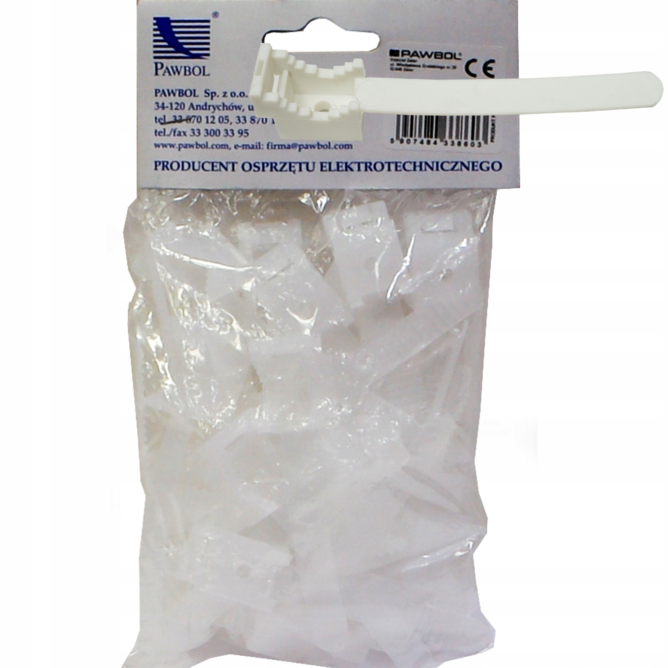 Uchwyt paskowy UP-22 (op.25 szt.) H.7202A Marka Pawbol