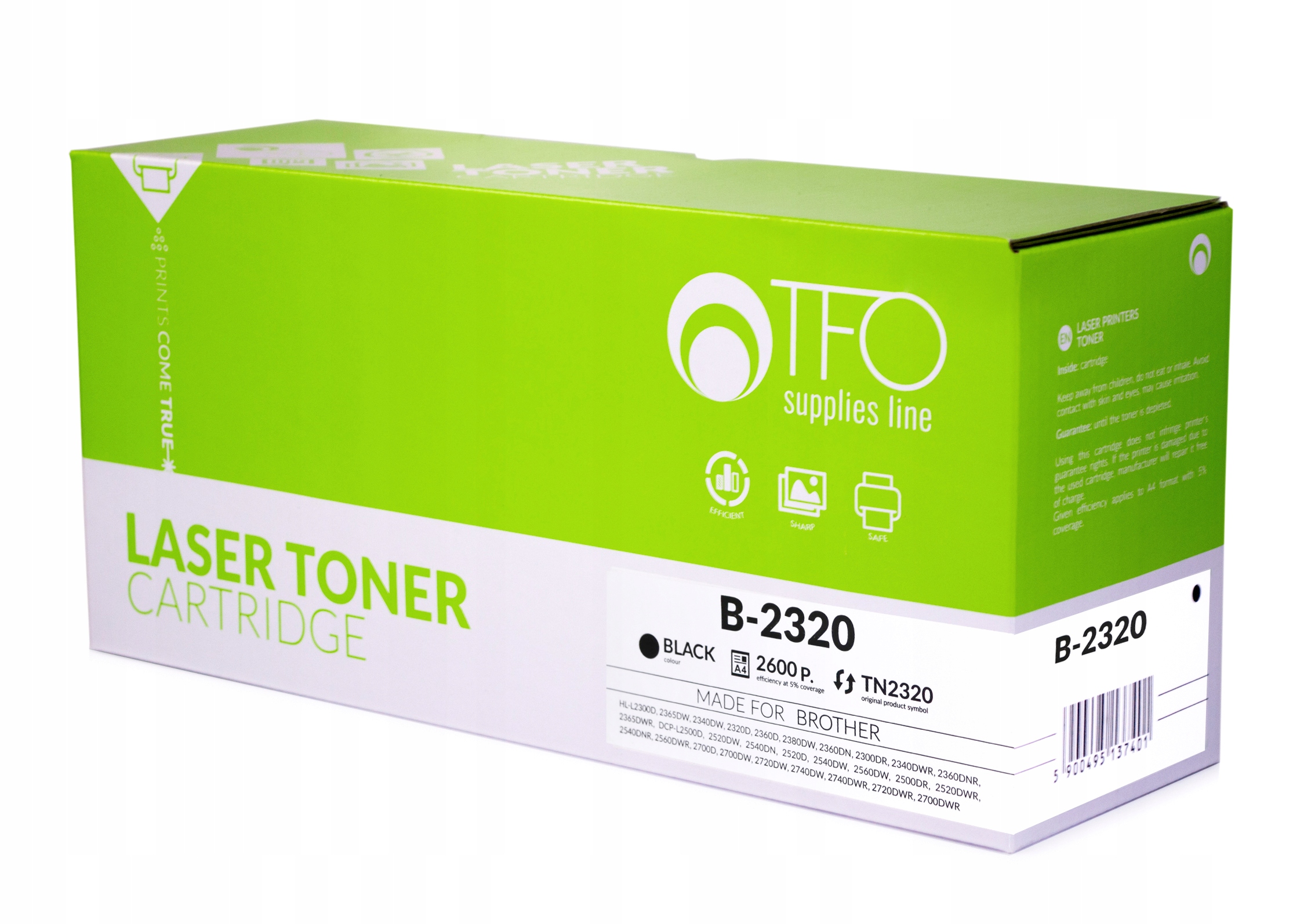 TONER DO BROTHER DCP-L2500D DCP-L2520DW DCP-L2540D