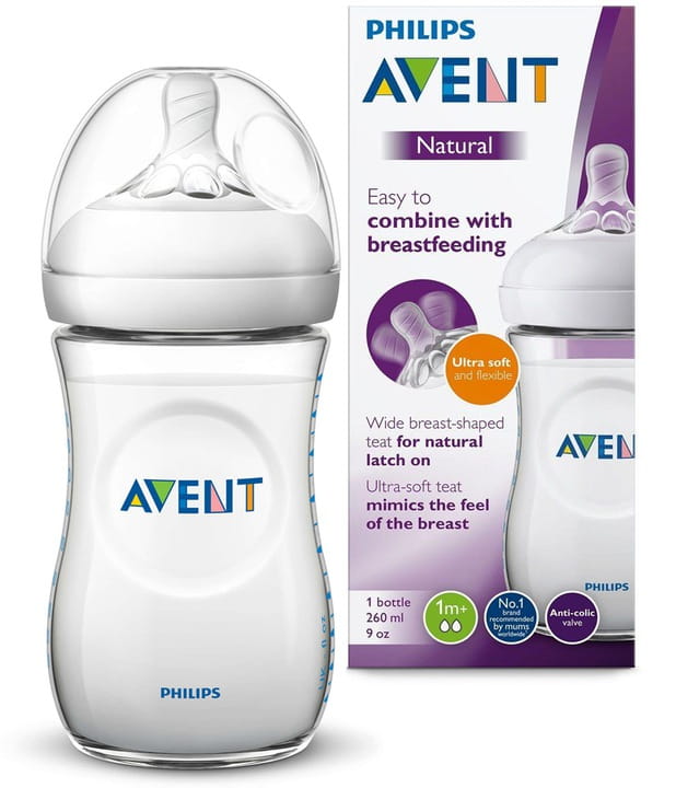 

Avent Butelka Antykolkowa 260ml Natural 2.0 1m+