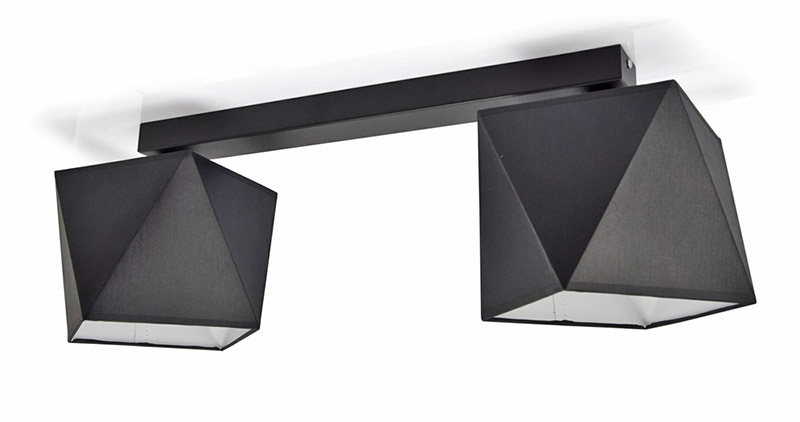 

Lampa Plafon Żyrandol Abażur Diament 299-2
