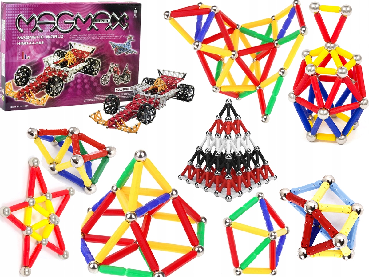 КУПИТЬ СТРОИТЕЛЬНЫЕ МАГНИТНЫЕ "ФОРМУЛА-1" 148 ЭЛ.