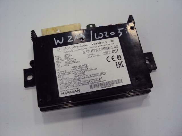 A2139002210 - Модуль водія Телематик Мерседес В176 В213 В205