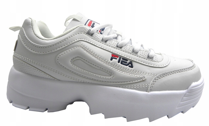 

D276 Buty sneakersy gruba podeszwa białe roz41
