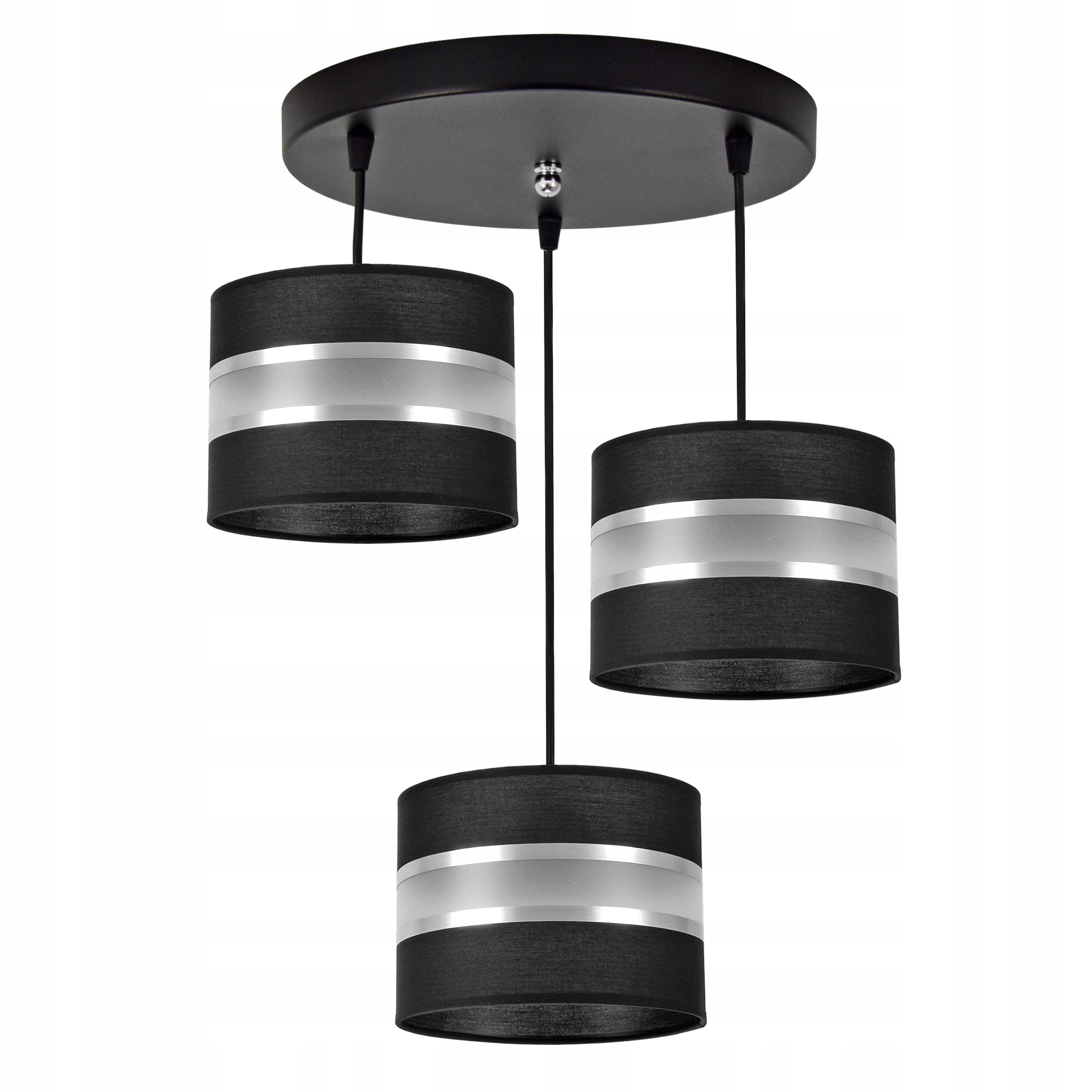 

Lampa Wisząca Sufitowa Żyrandol Abażur Nowoczesna