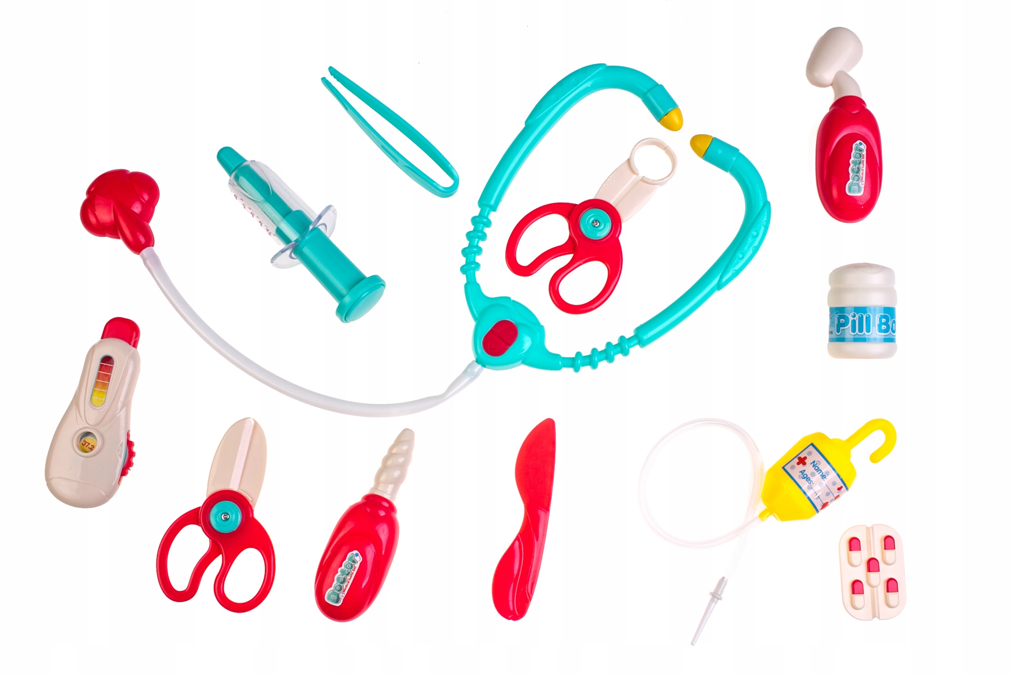 ZESTAW MAŁY LEKARZ DOKTOR W WALIZCE ZABAWKA 19 EL. Kod producenta DH660-59