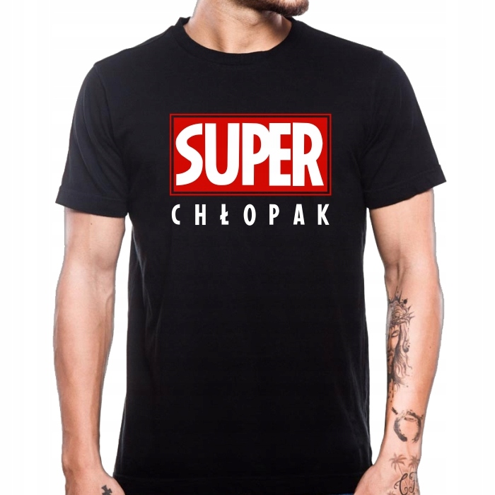 

Koszulka Tshirt Super Chłopak Marvel Na Prezent -L