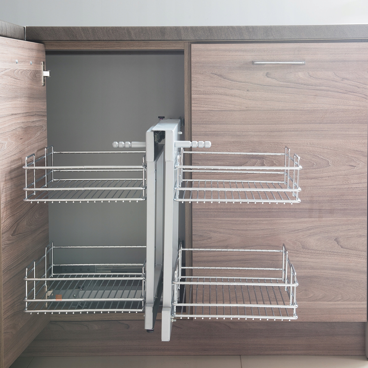 Kosz Cargo Magic Corner 800mm PTJ017ER AMIX Prawy Rodzaj narożny